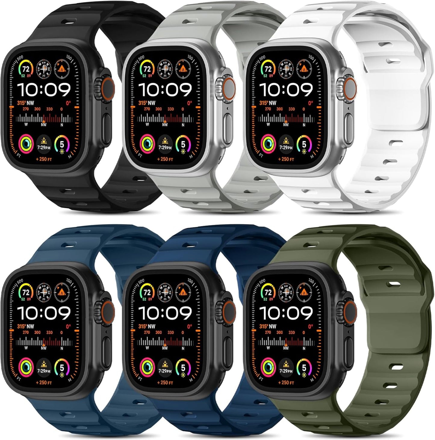 Waterproof Silicone Sport Band for Apple Watch