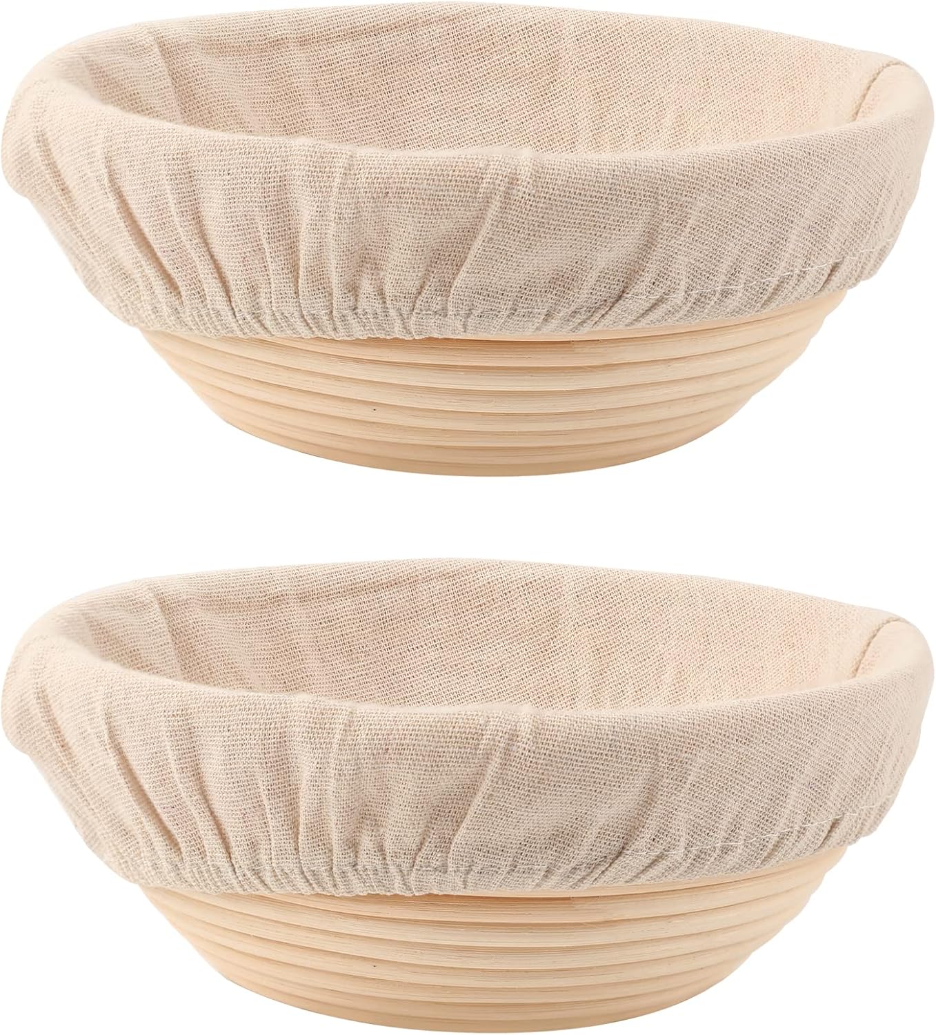 Bread Proofing Baskets Set of 2 for Perfect Sourdough Baking