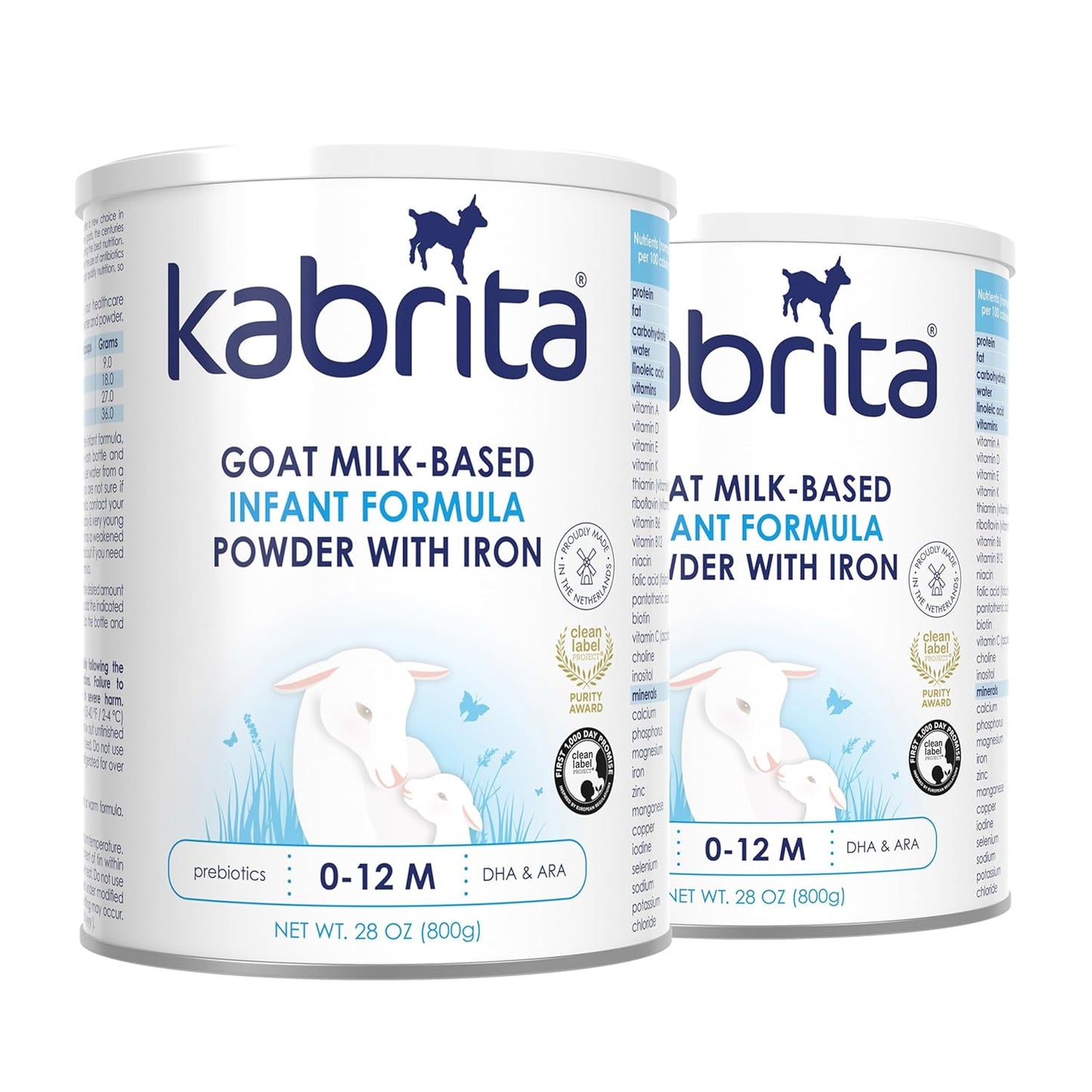 Kabrita Goat Milk-Based Infant Formula for Healthy Growth