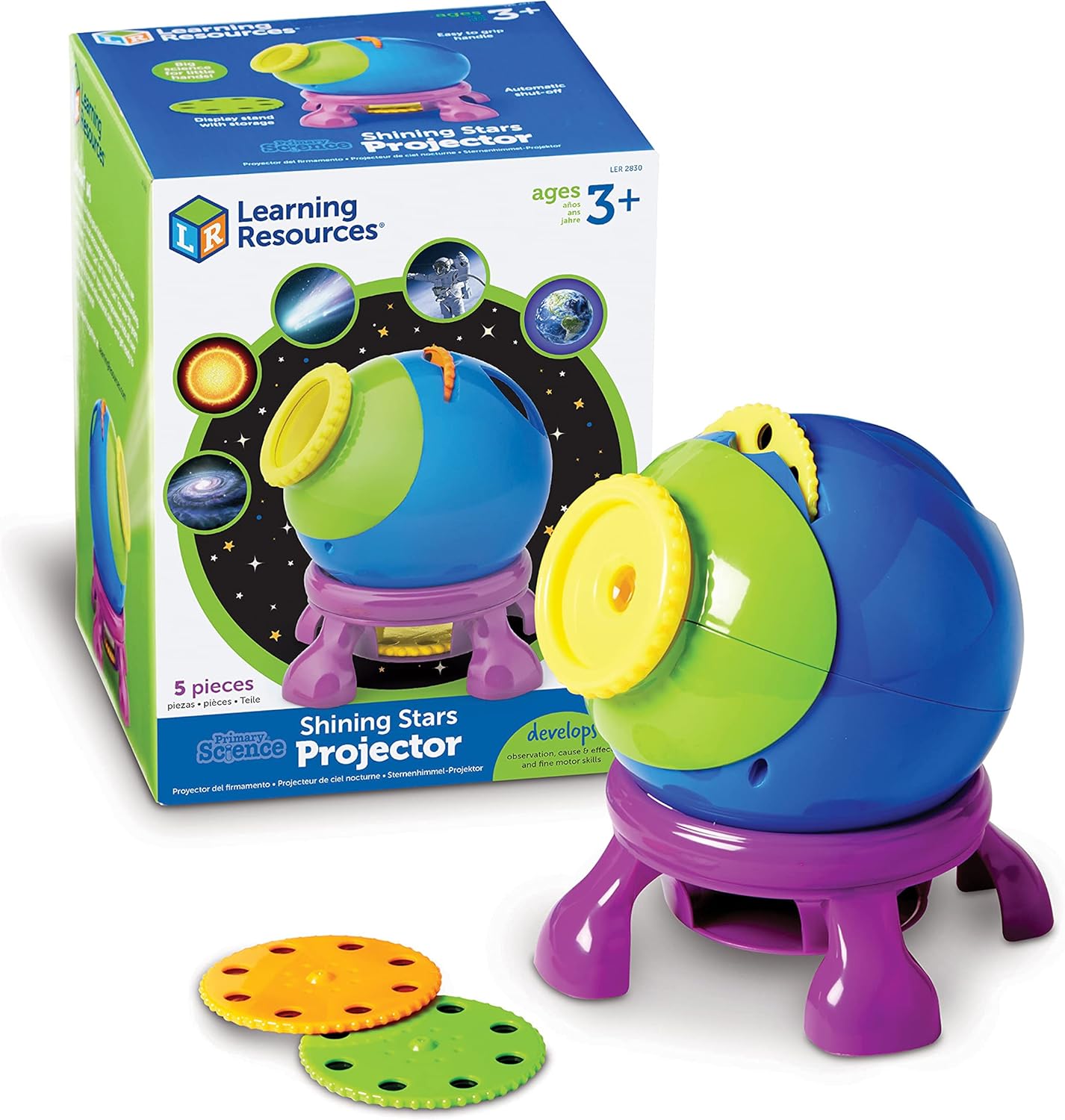 Shining Stars Projector: Solar System Toy Set