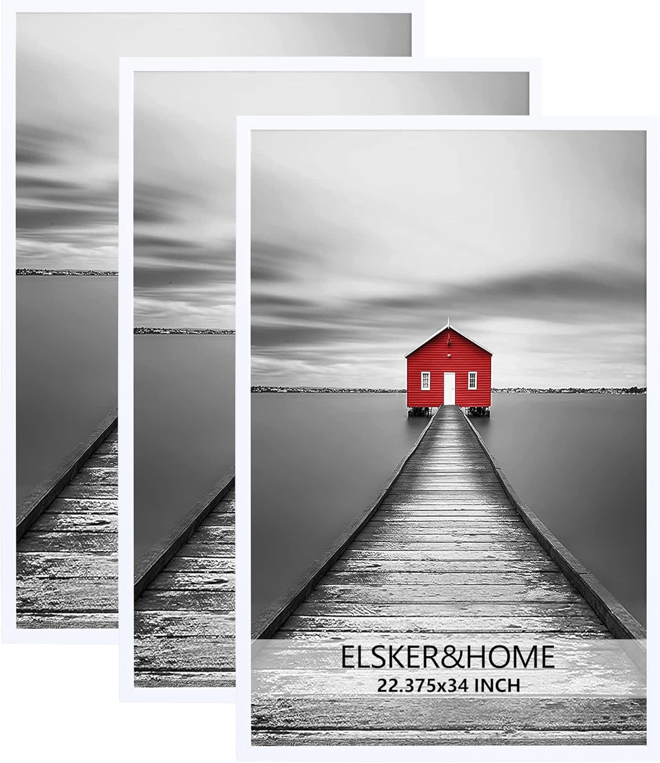 ELSKER&HOME 22.375 x 34 Poster Frame 3 Pack for Your Decor