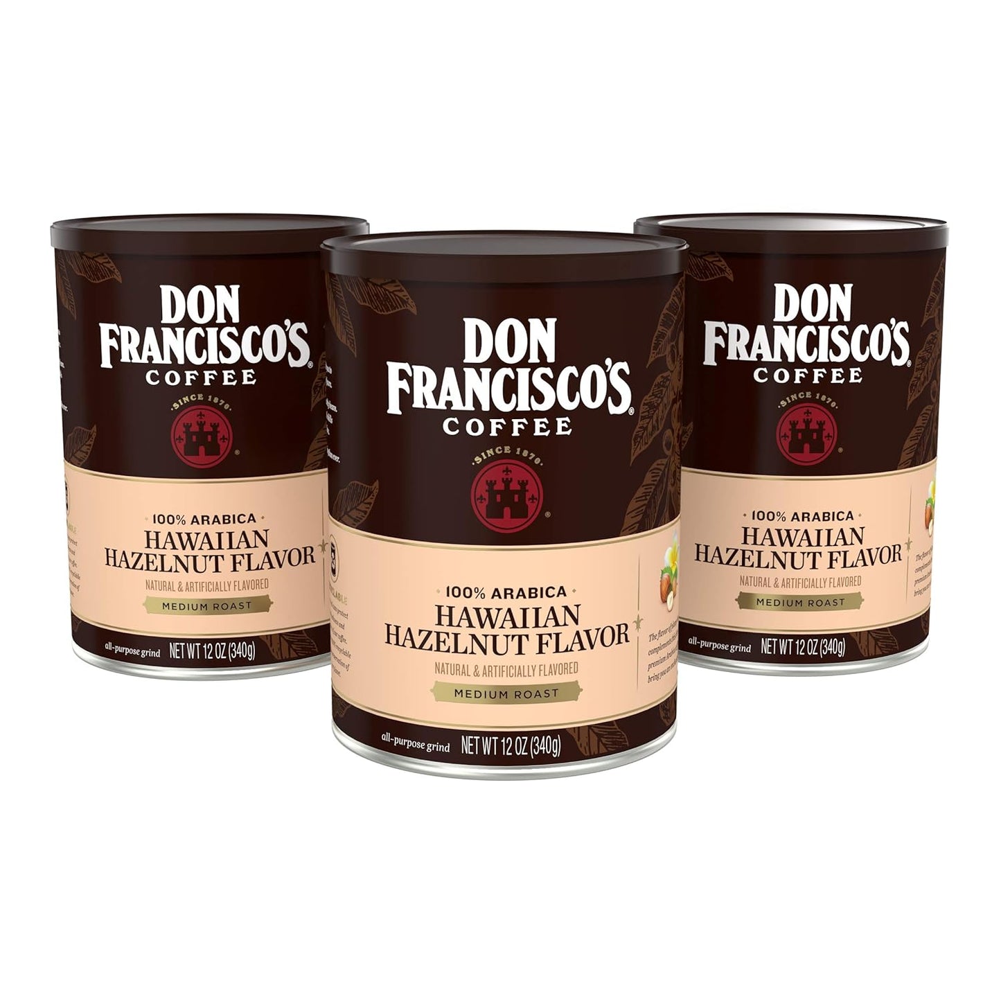 Don Francisco's Hawaiian Hazelnut Coffee: Rich Aroma & Flavor