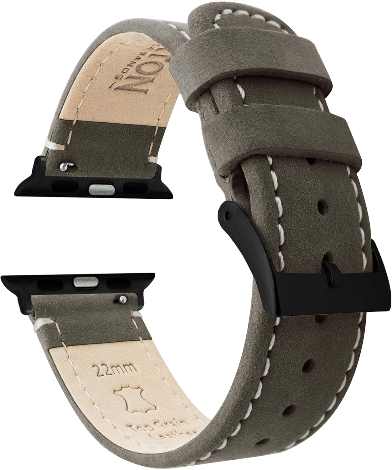 Top Grain Leather Watch Bands for Apple Watch Models 1 to Ultra 2