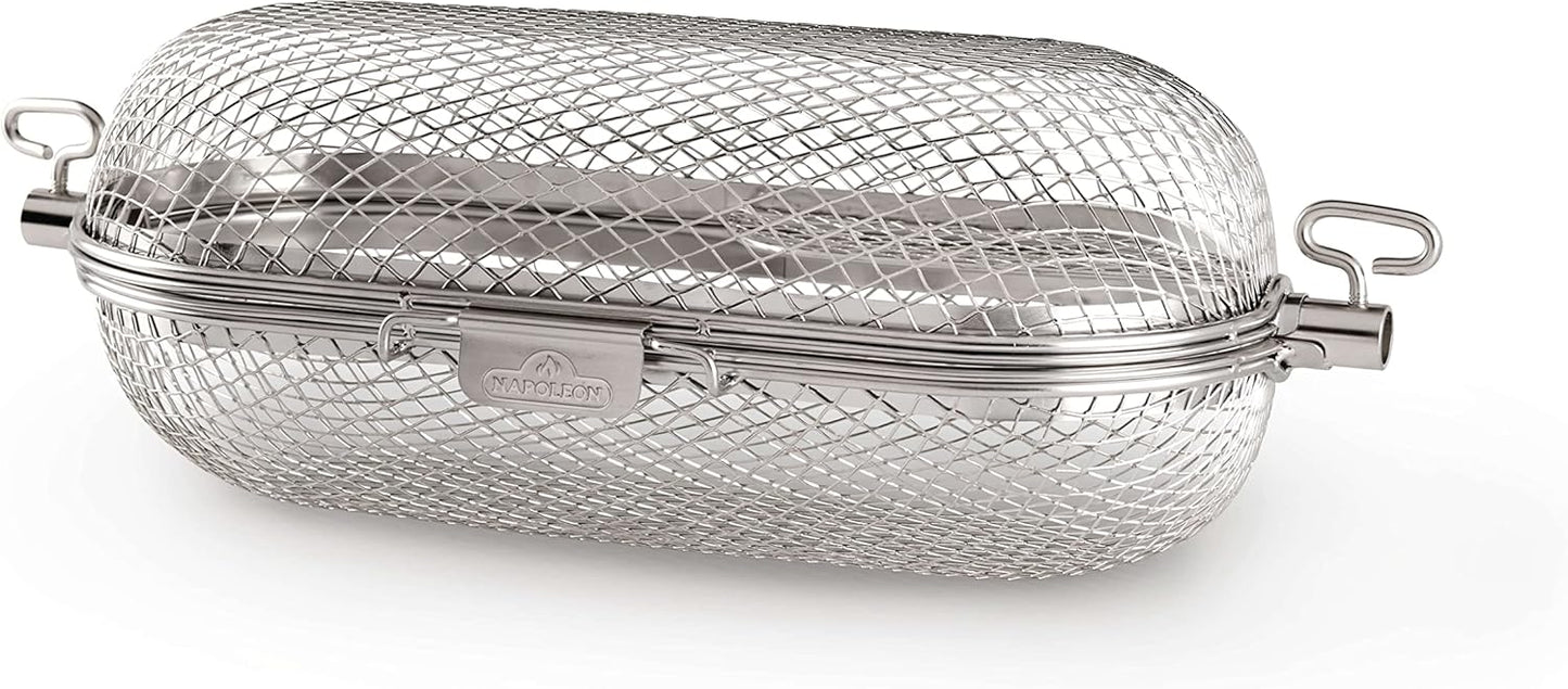 Napoleon Rotisserie Basket Grill Accessory for Creative BBQ Meals