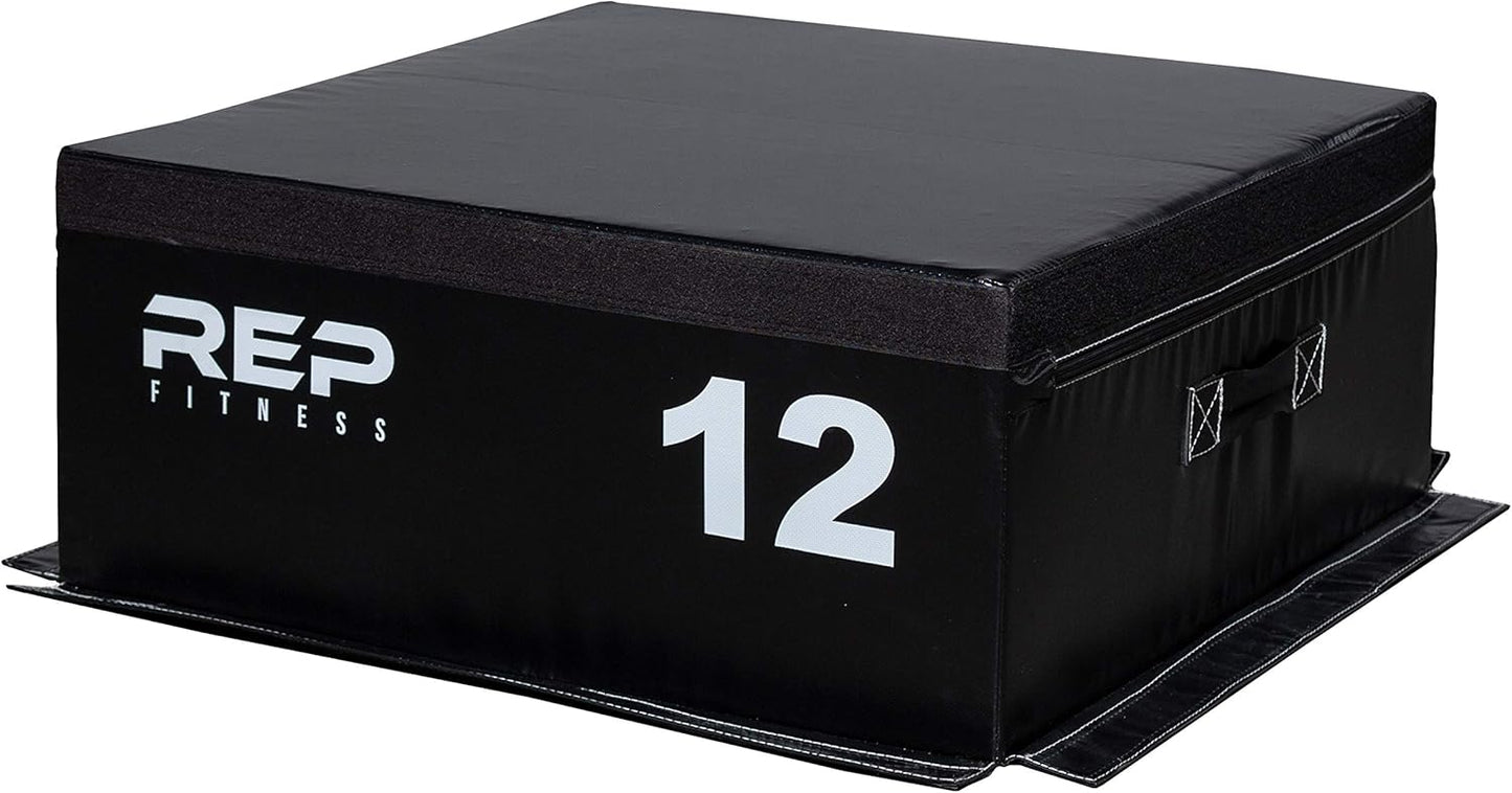 REP Fitness Stackable Soft Foam Plyo Boxes for Home Gym Training