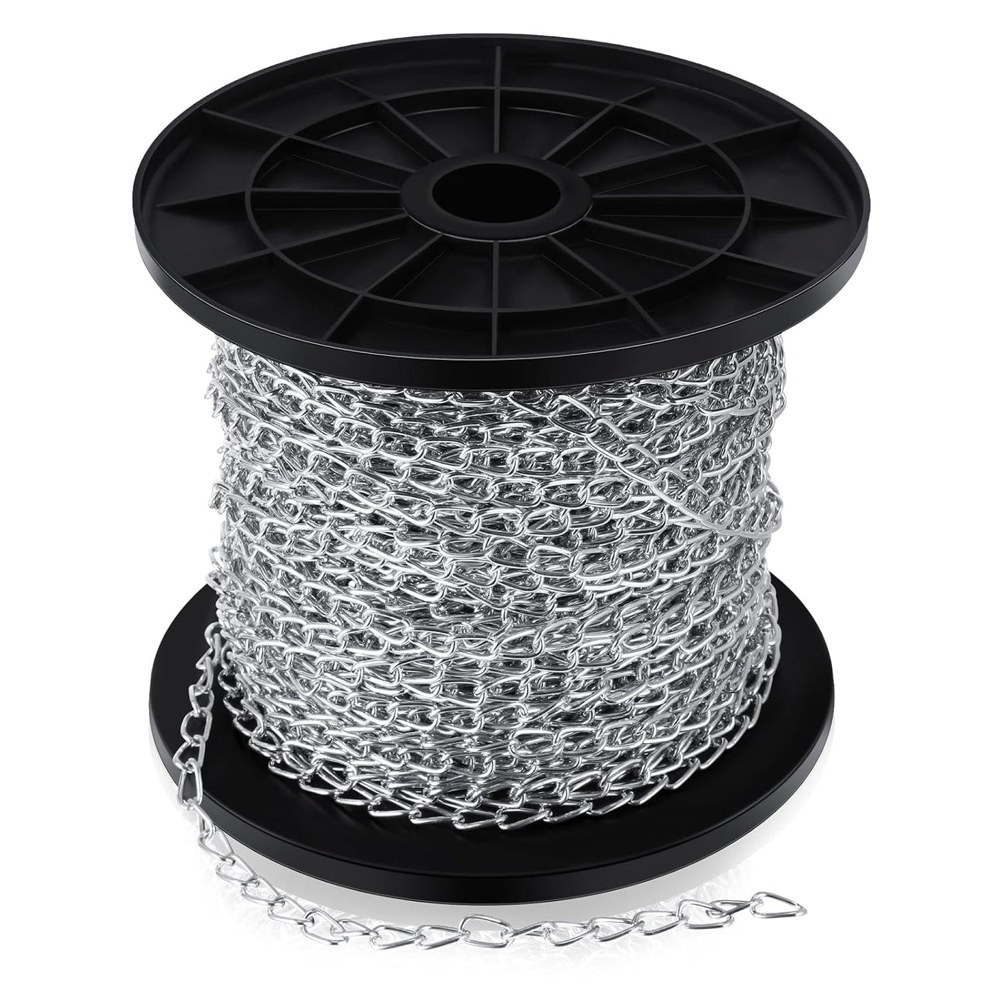 500 ft Galvanized Steel Hanging Jack Chain for Versatile Use