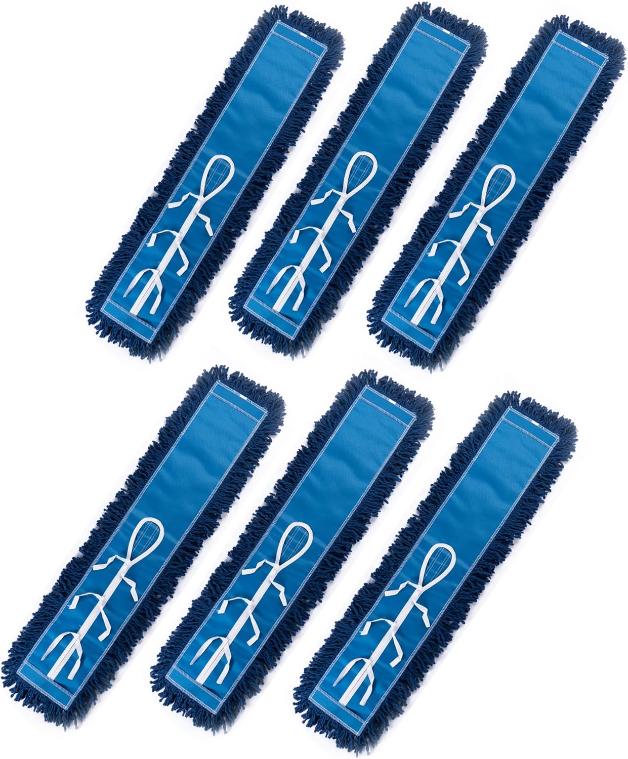 36ft' Industrial Strength Cotton Dust Mop Refill for All Floors