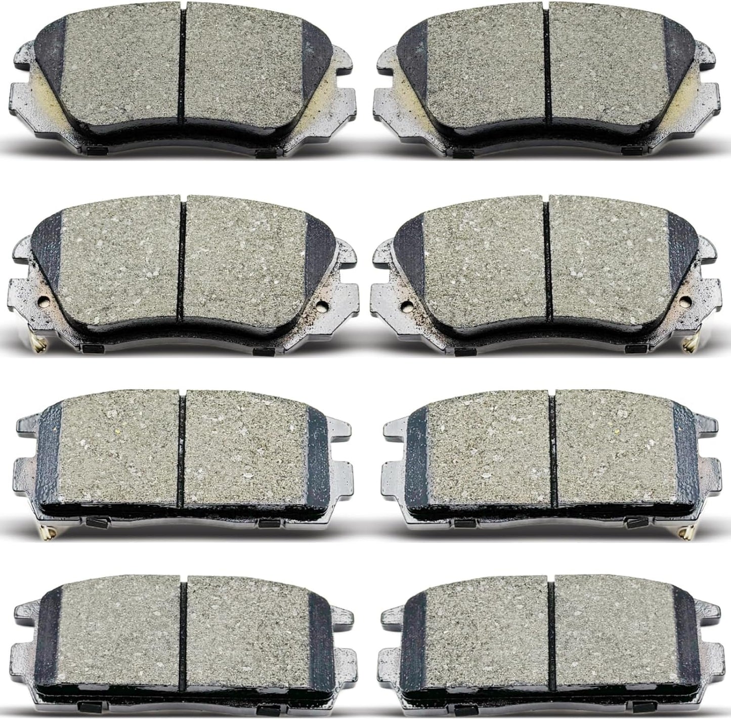 D1275 D1421 Front Rear Ceramic Brake Pads Set for Equinox Terrain