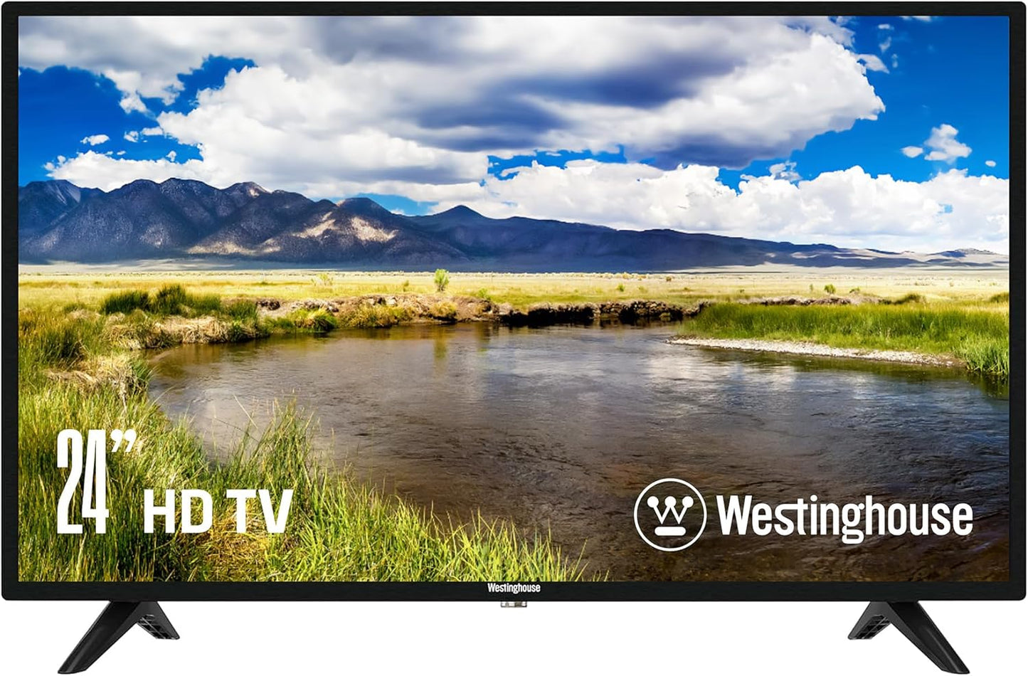 Compact 24 HD LED TV w/ HDMI - Ideal for Home, RV, Office