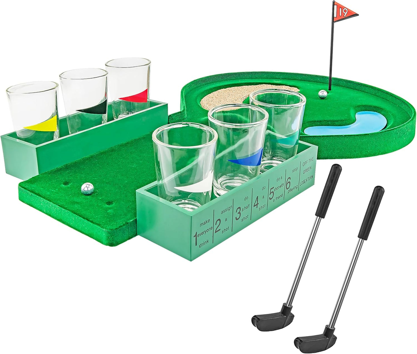 Mini Golf Drinking Game Set - Ultimate Fun!