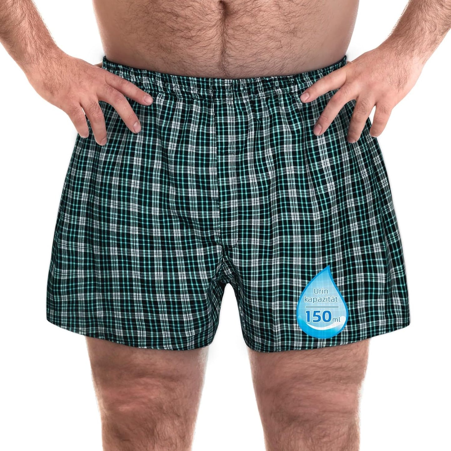 Leak-Proof Washable Incontinence Boxers XL - TIICHOO