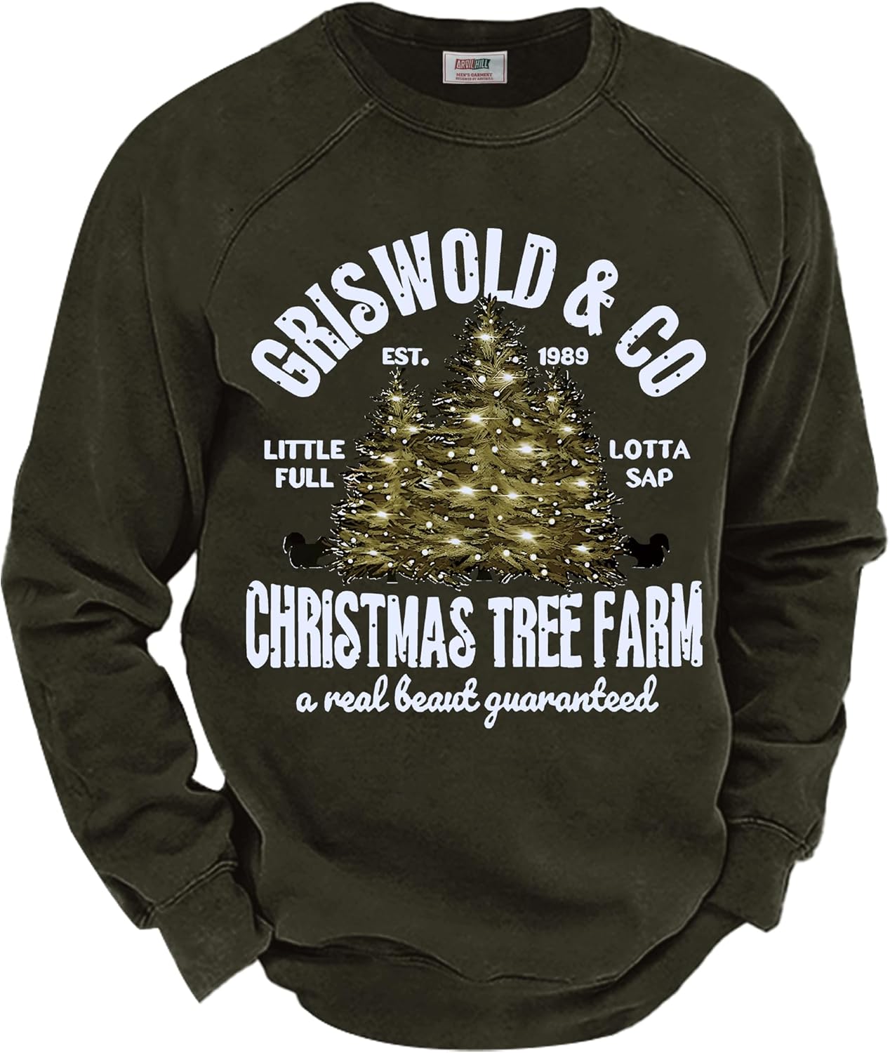 Arvilhill Mens Fleece-Lined Christmas Sweatshirts for All Occasions