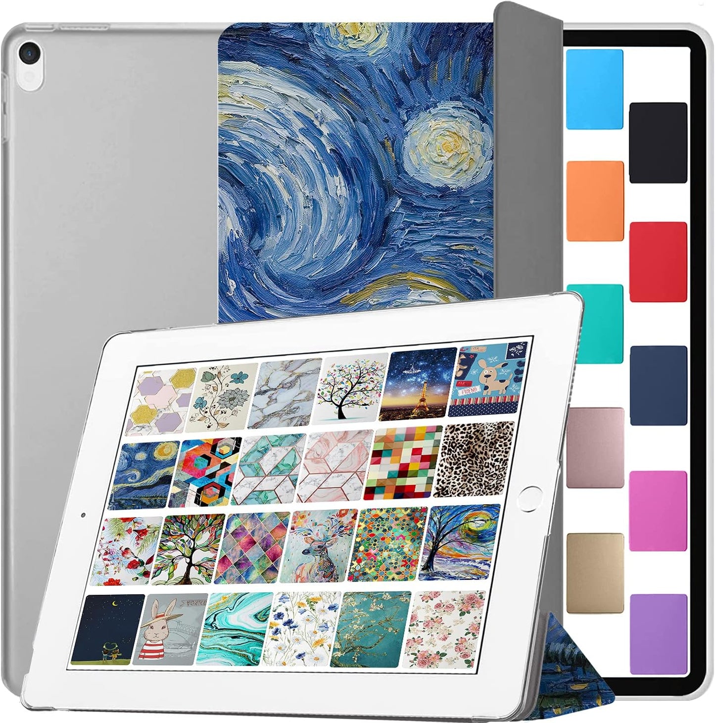 DuraSafe iPad 10.5 Inch Case - Starry Night Design for Protection