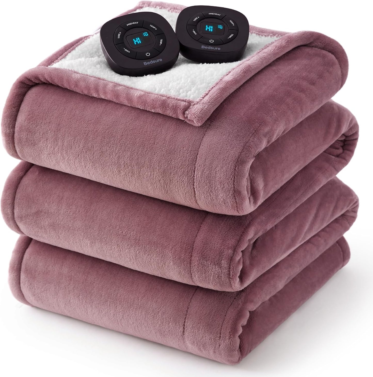 Bedsure Electric Blanket King Size with Dual Control Features