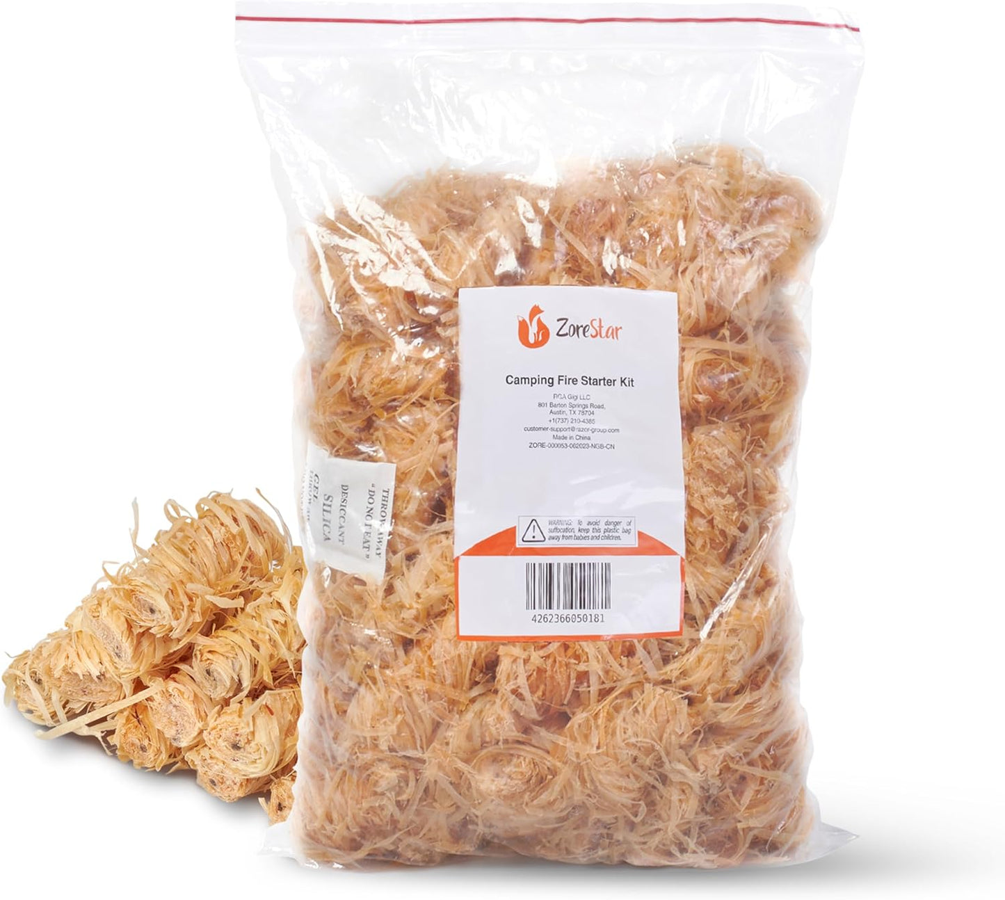 Zorestar Fire Starters for Quick Ignition in Woodstoves