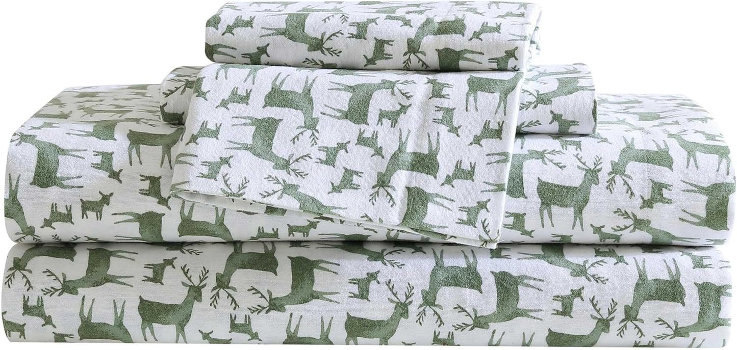 Eddie Bauer Flannel Sheets Queen Size for All-Season Comfort