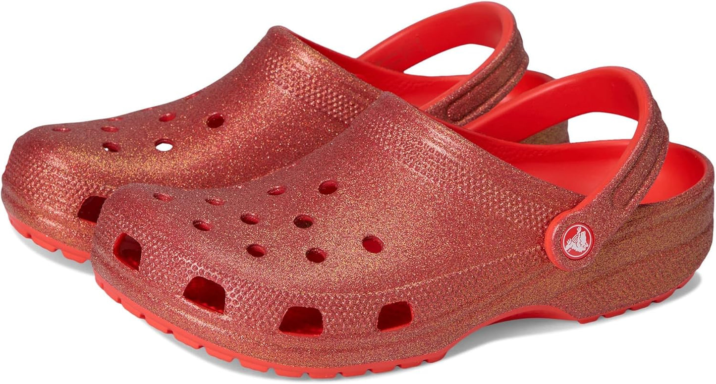 Classic Glitter Clogs for Unisex-Adult by Crocs - Stylish Comfort