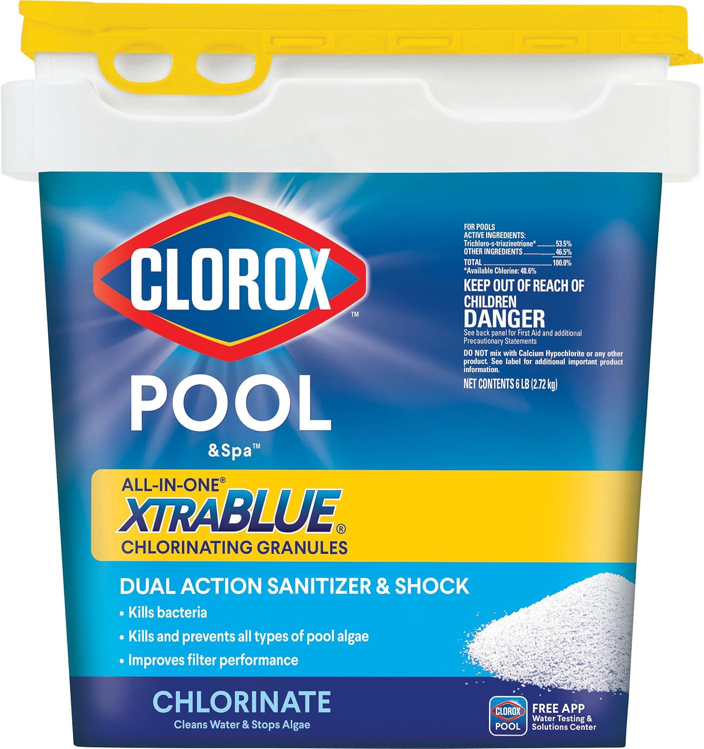 Clorox Pool&Spa All-in-One XtraBlue Granules for Clean Pools
