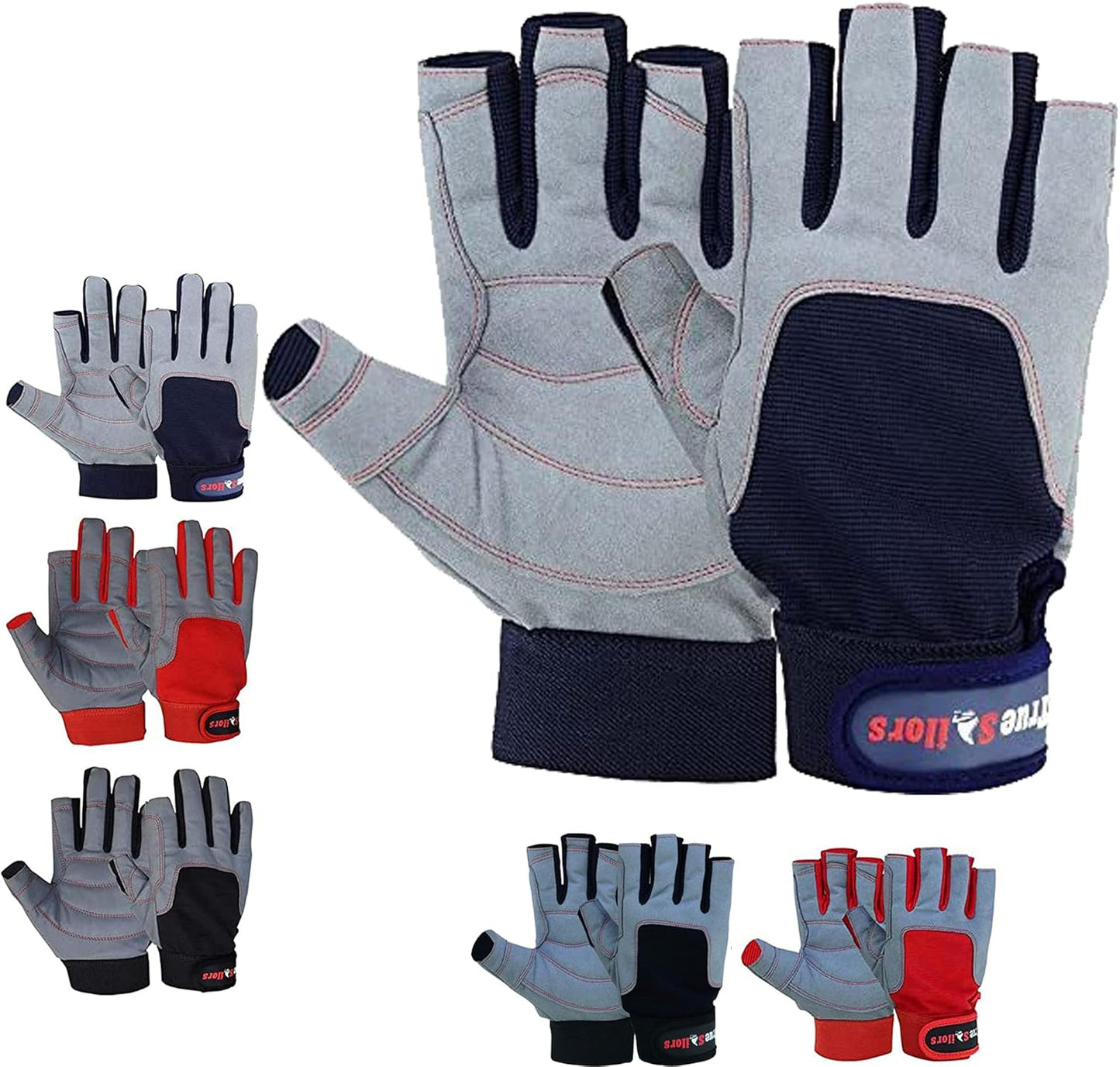 MRX 3/4 Finger Sailing Gloves: Ultimate Grip!