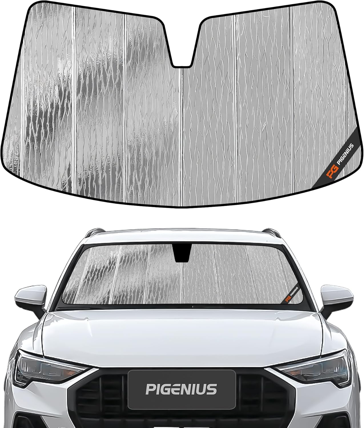Windshield Sun Shade for Audi Q3 2019-2025 - Beat the Heat