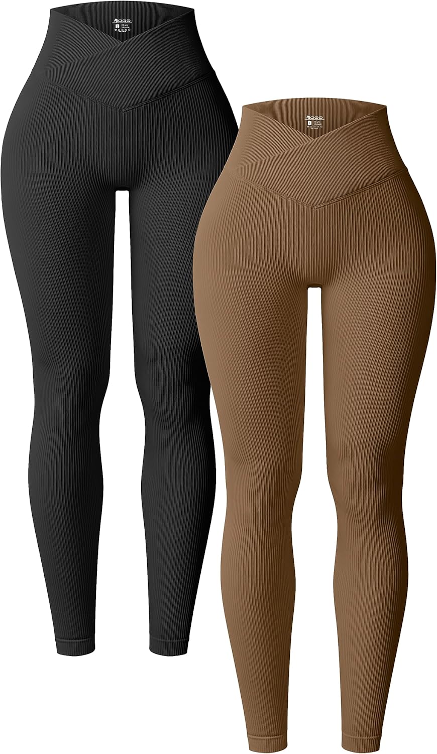 OQQ Women's 2 Piece Yoga Leggings for Comfort and Style