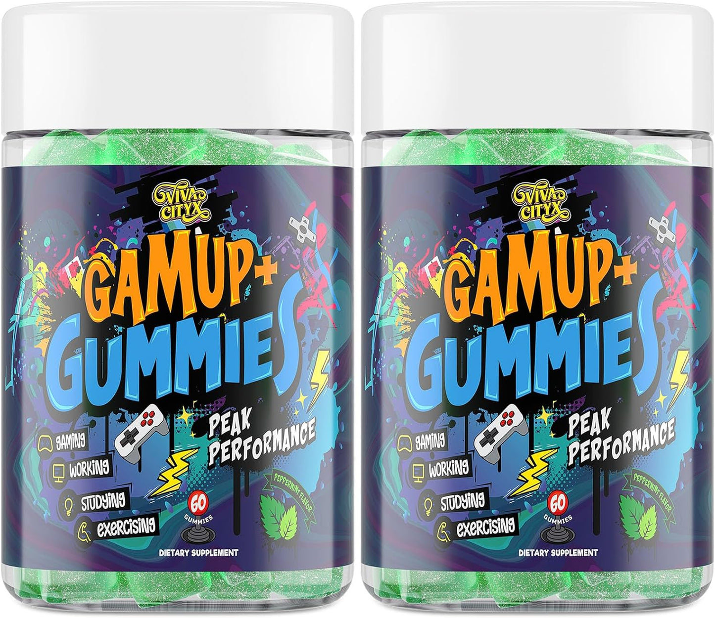 Energy and Focus Gummies for Gamers and Active Lifestyles