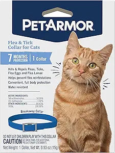 PetArmor Flea and Tick Collar for Cats: Effective Protection