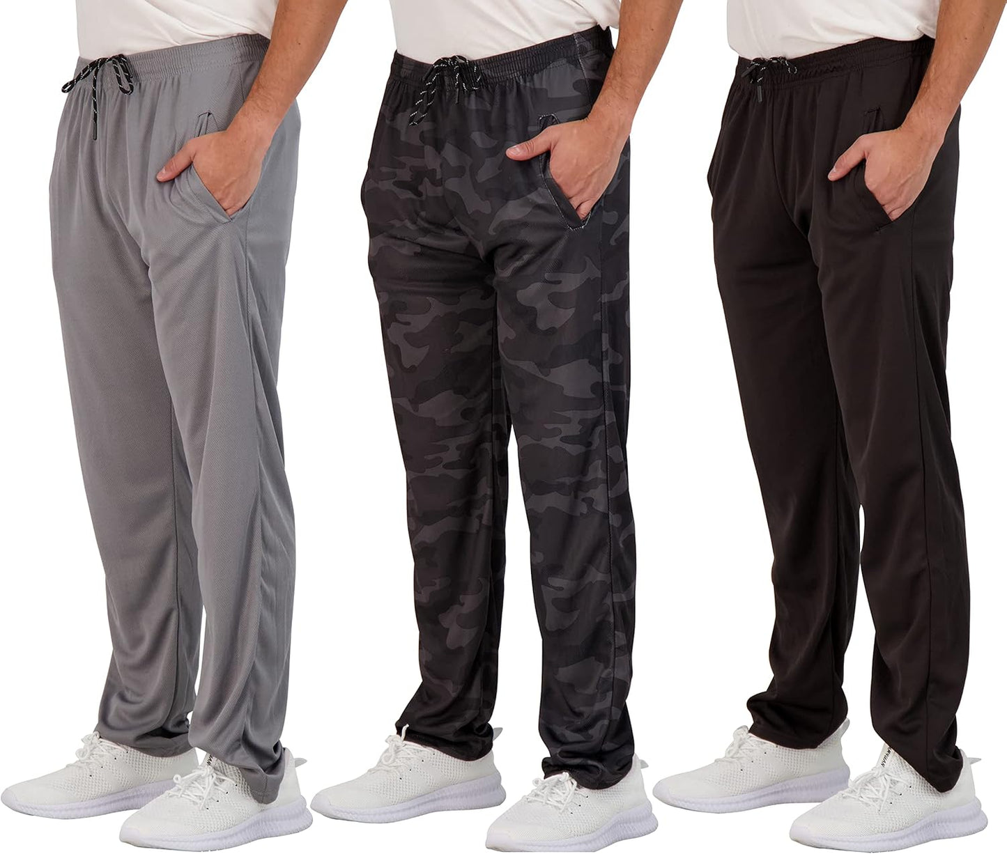 Men's Mesh Athletic Sweatpants for Comfort and Style