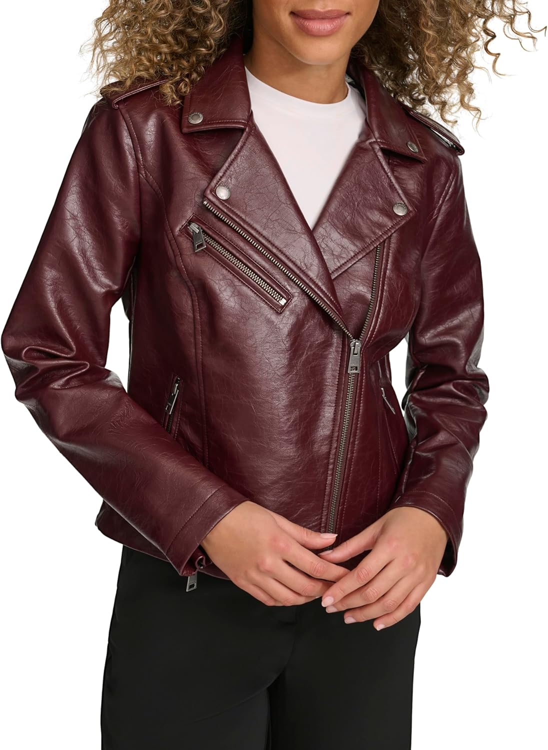 Levi's womens The Classic Faux Leather Moto Jacket Review
