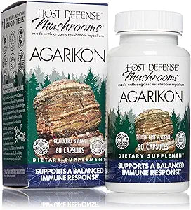 Host Defense Agarikon Capsules for Balanced Immune Support
