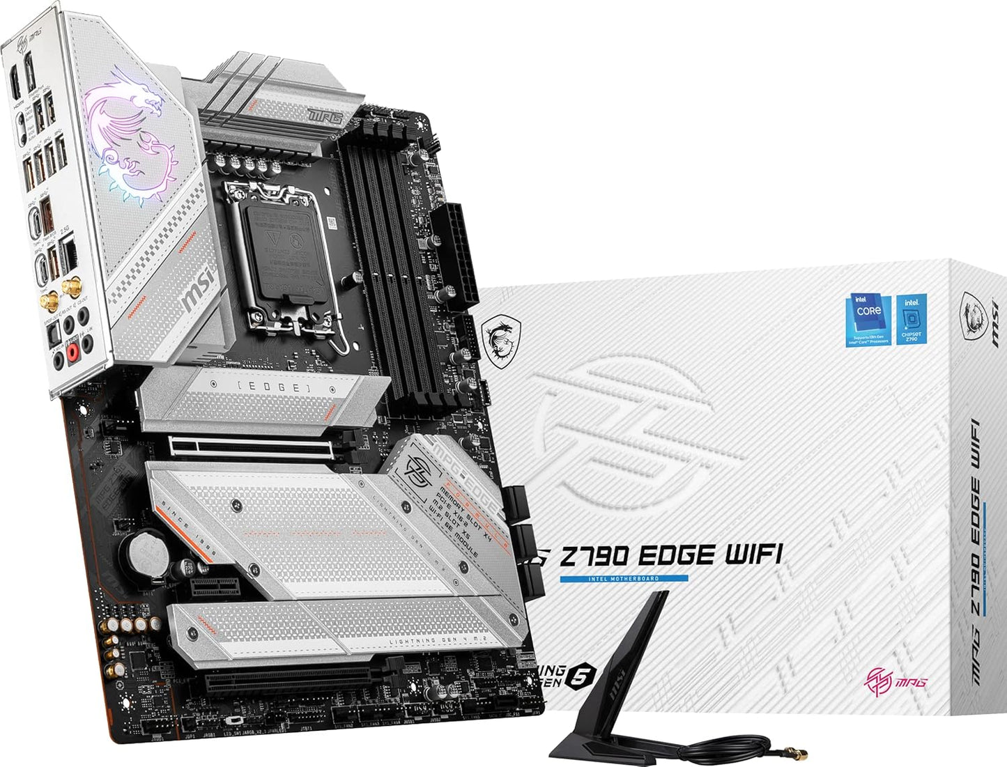 MSI MPG Z790 Edge WiFi Motherboard for Gaming PCs and More
