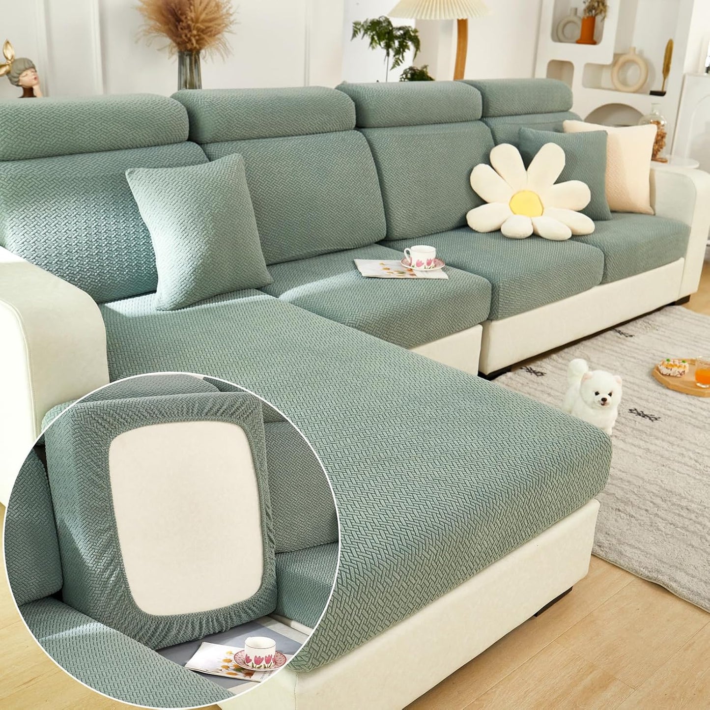 Magic Sofa Covers for Sectional Slipcovers - 2024 Wear-Resistant
