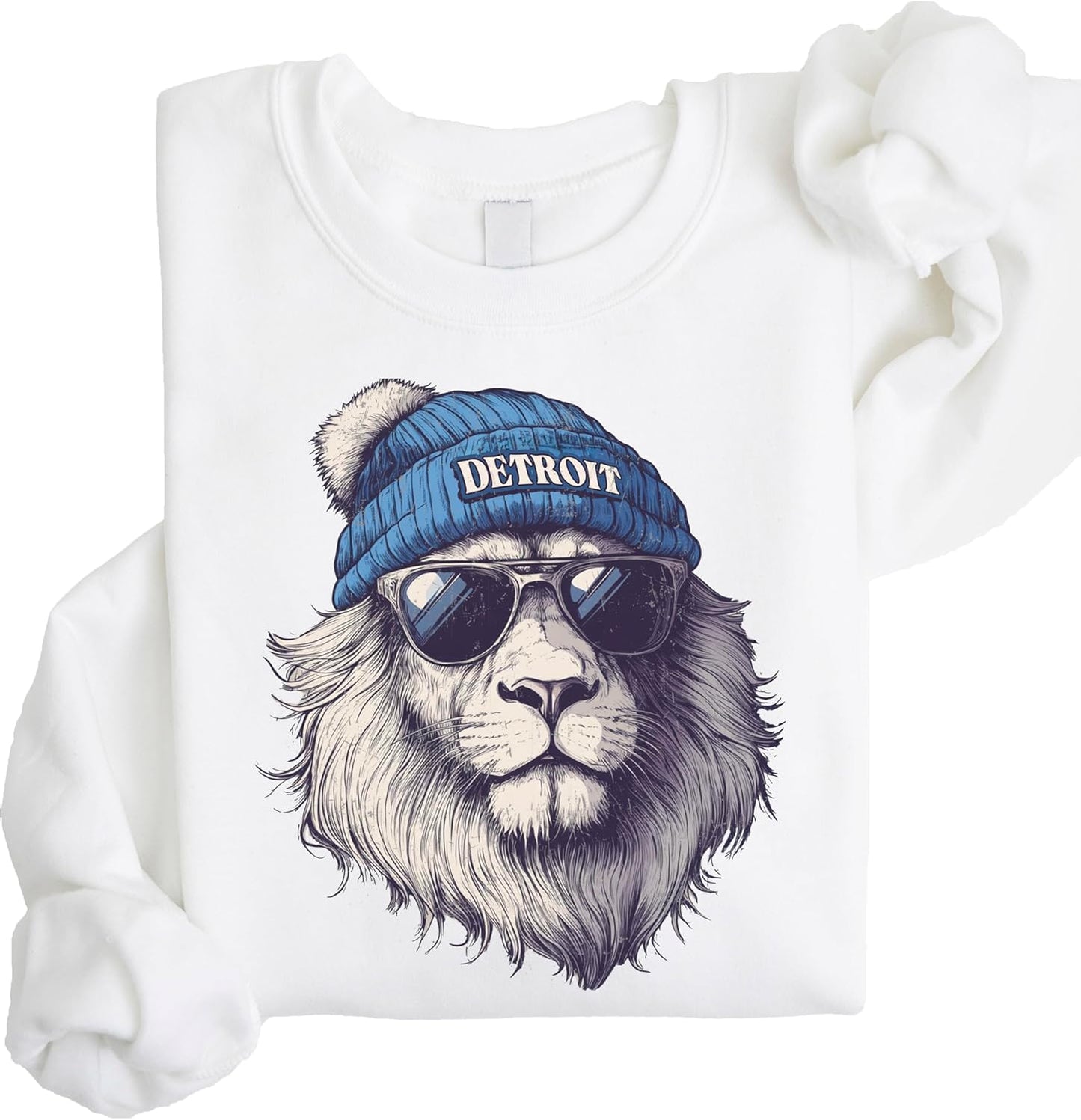 Detroit Football Sweatshirt for Men Women Youth and Toddlers