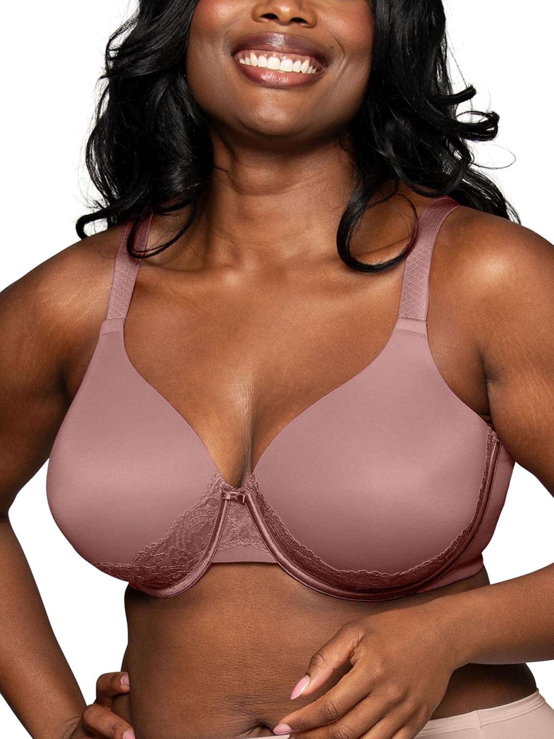 Vanity Fair Women's Beauty Back Lace Full Figure Underwire Bra