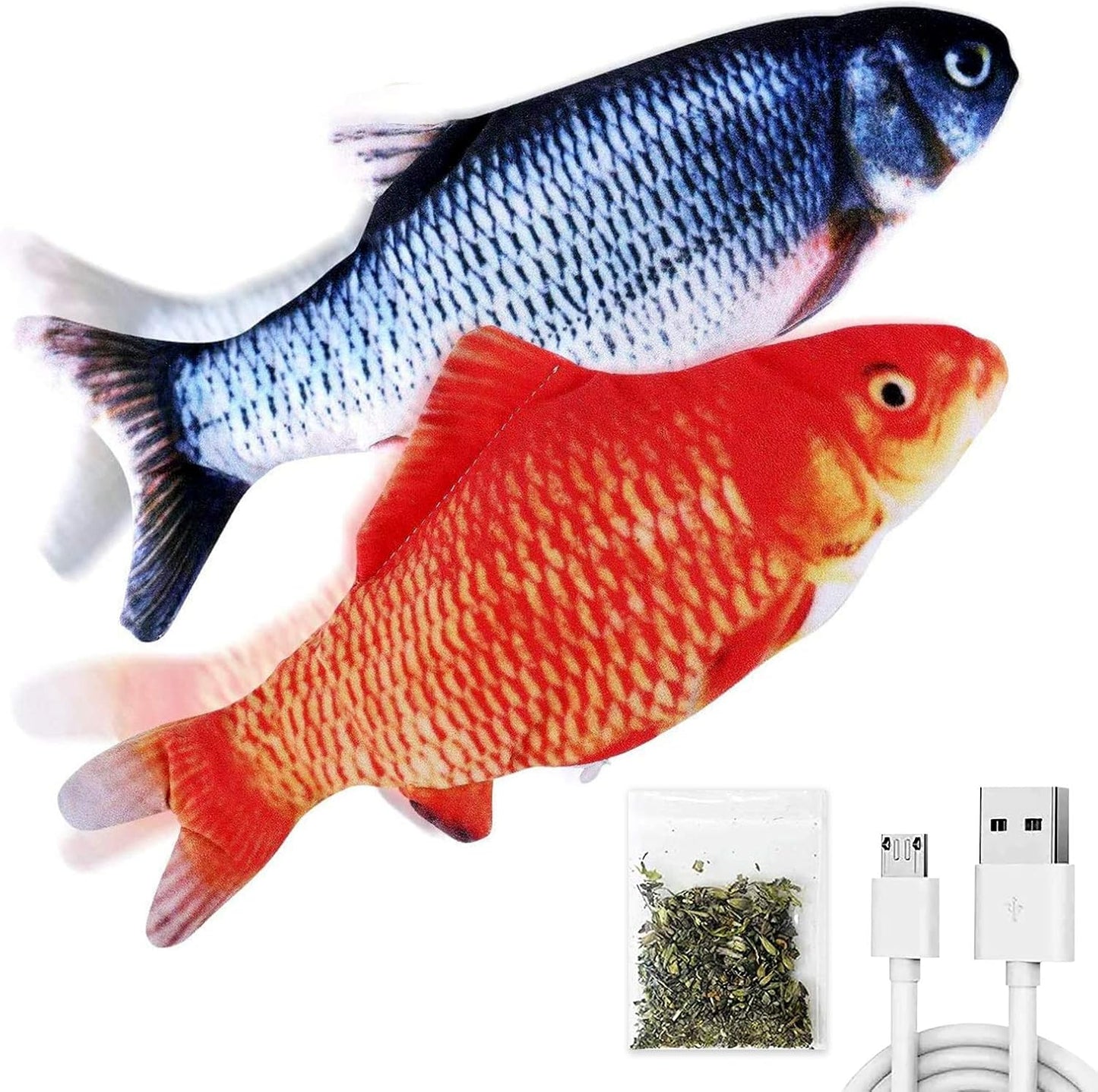 Interactive Floppy Fish Cat Toys for Endless Fun!