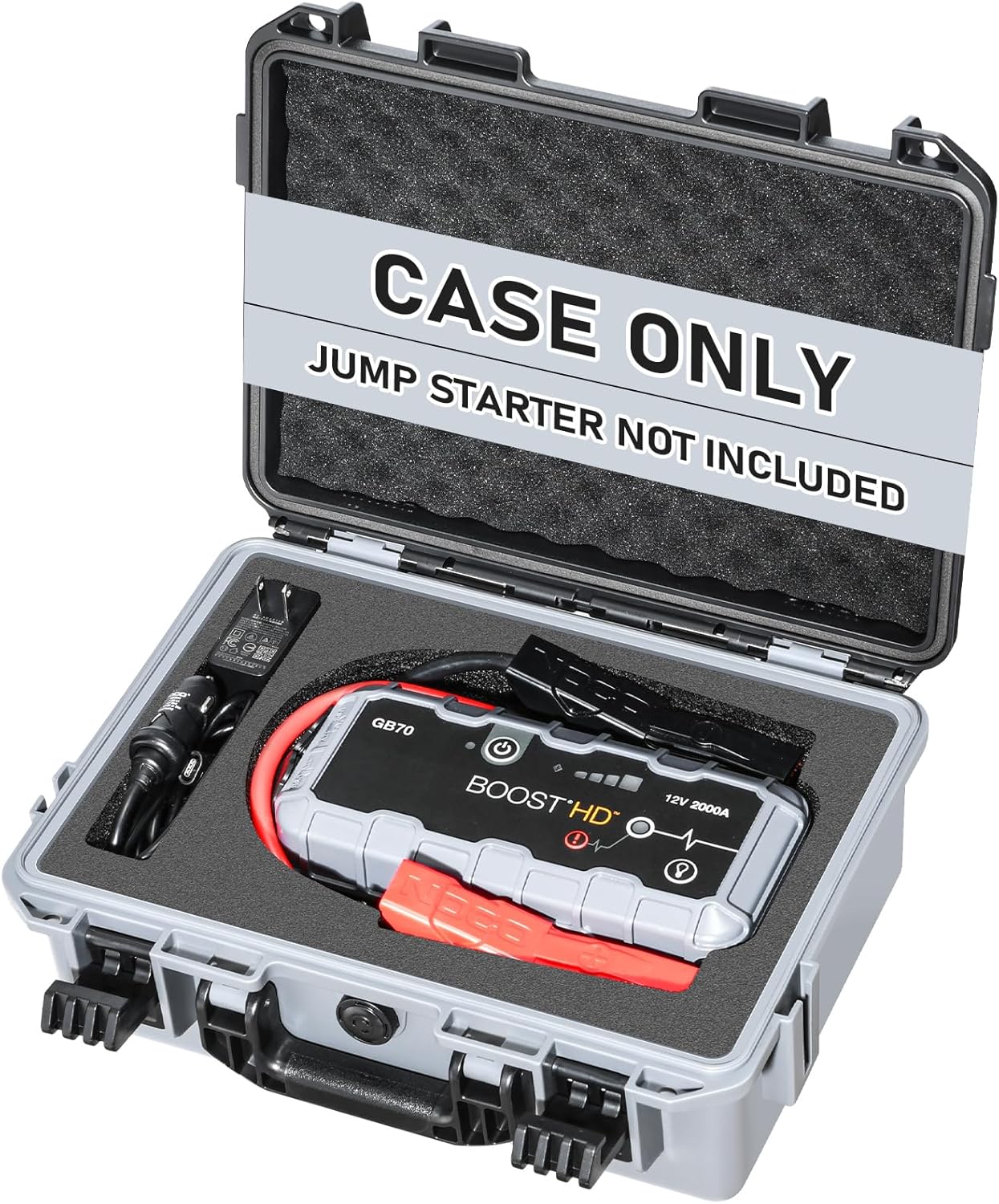 Custom Waterproof Hard Shell Case for NOCO Boost GB70 & X GBX75