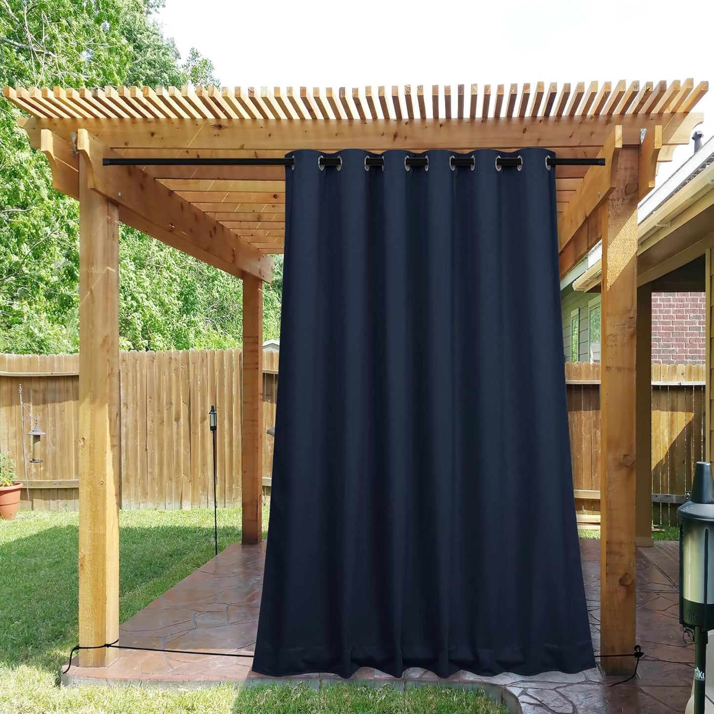 NICETOWN Outdoor Curtains for Patio Waterproof & Windproof Use