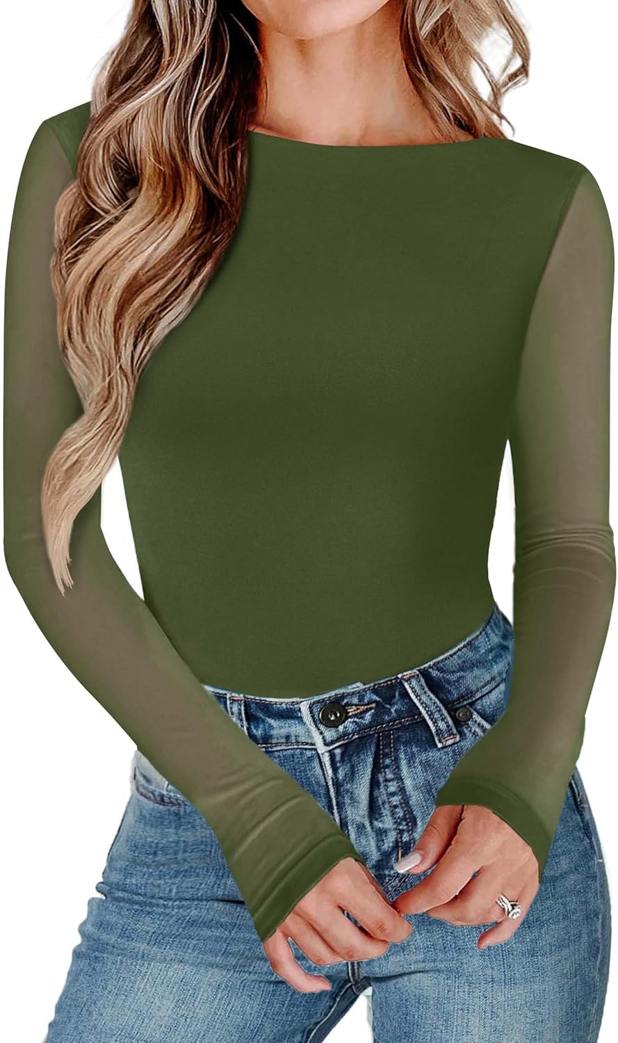 Avidlove Long Sleeve Bodysuit for Women - Stylish and Comfortable