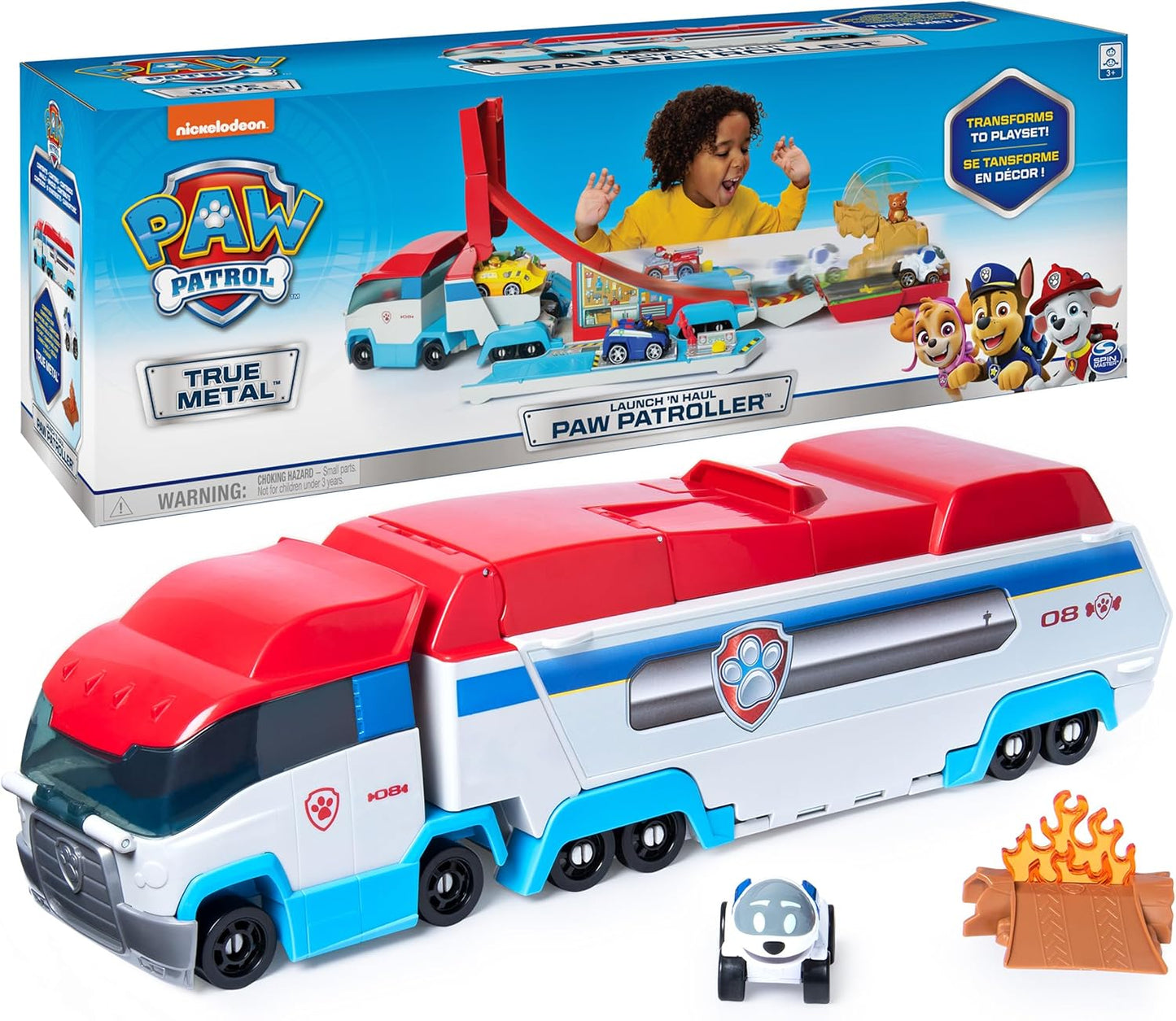 Transforming 2-in-1 Track Set for PAW Patrol Enthusiasts
