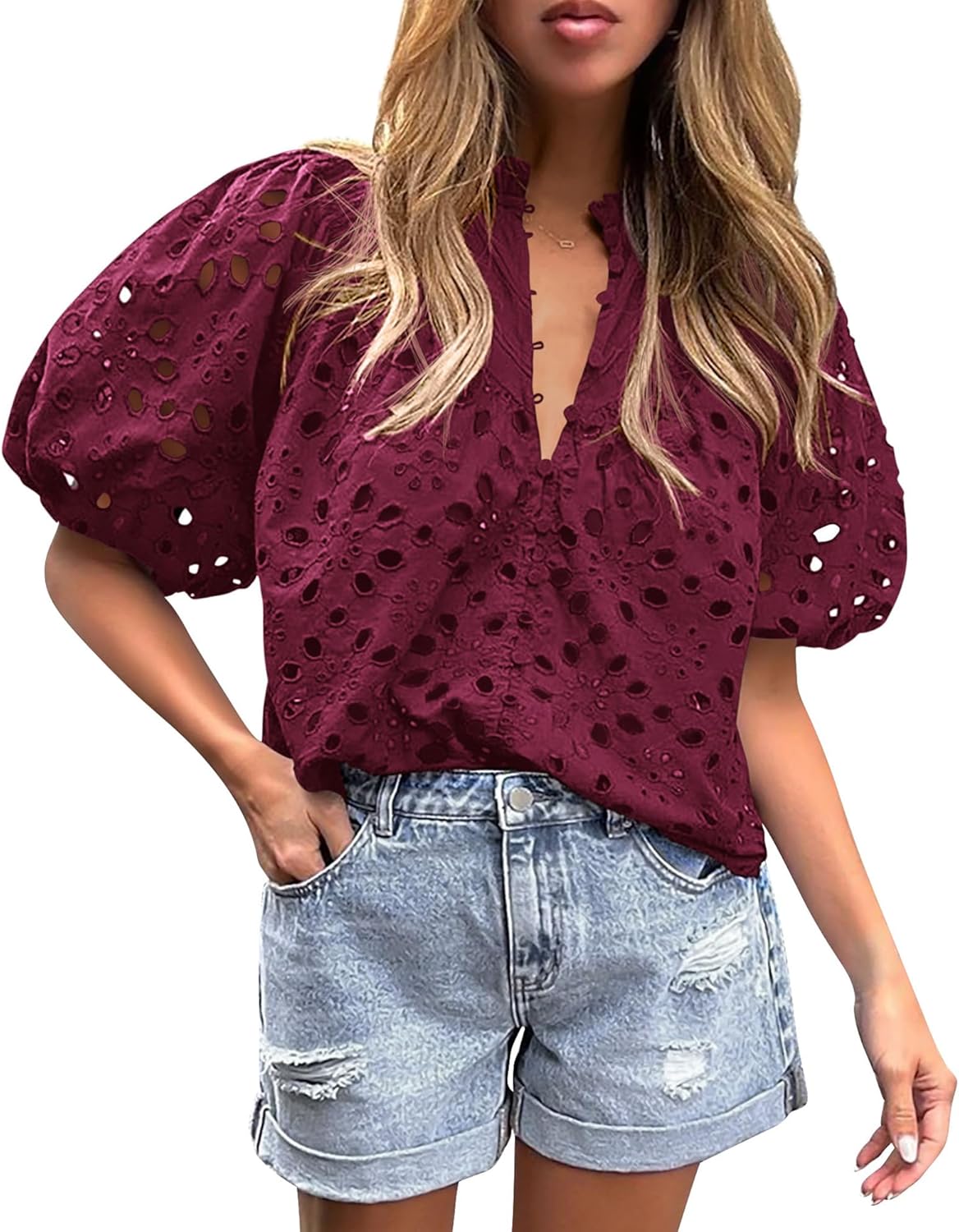 PRETTYGARDEN Women's Summer Tops for Dressy Casual Style