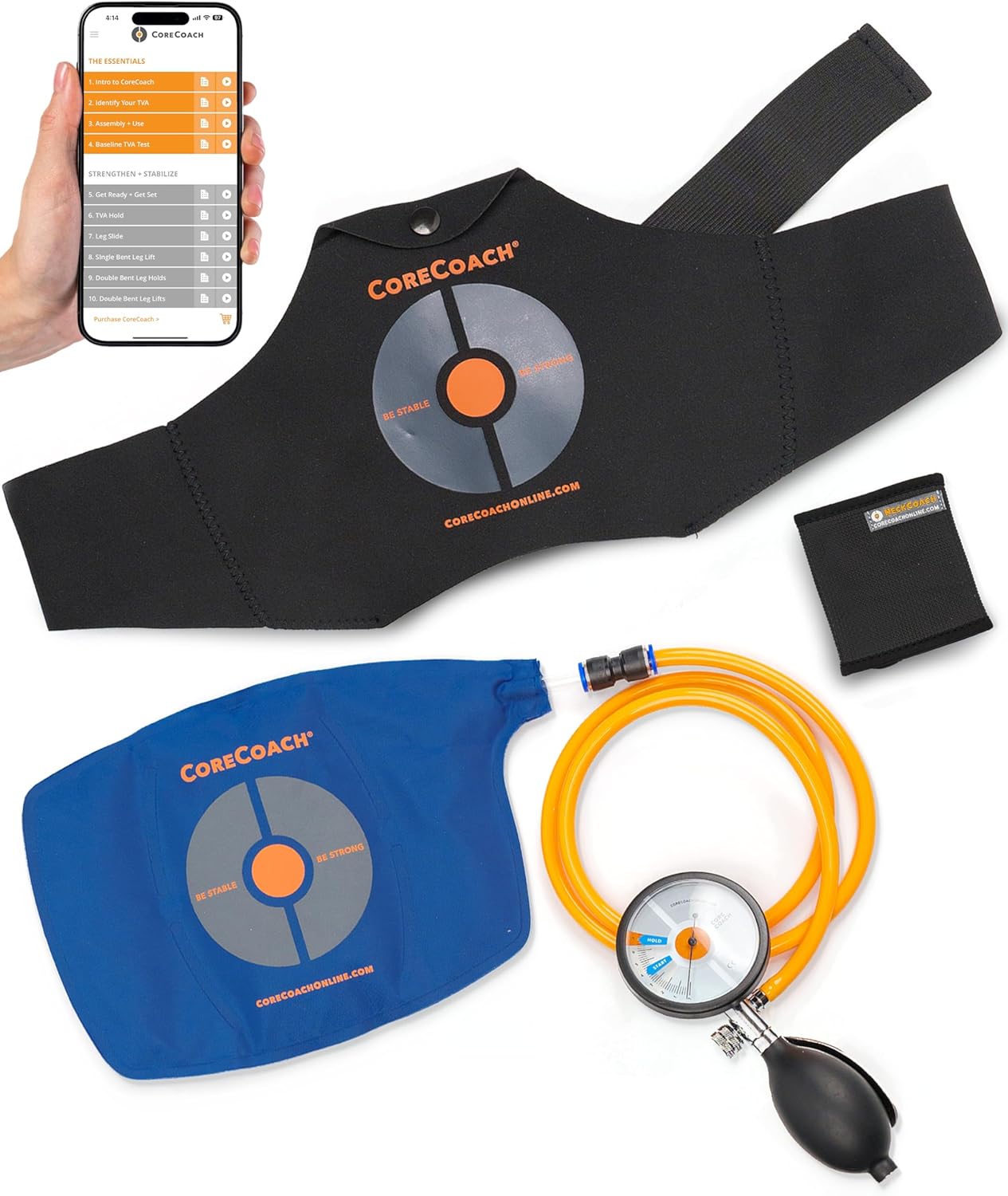 Pressure Biofeedback Device by CoreCoach for Core Strength