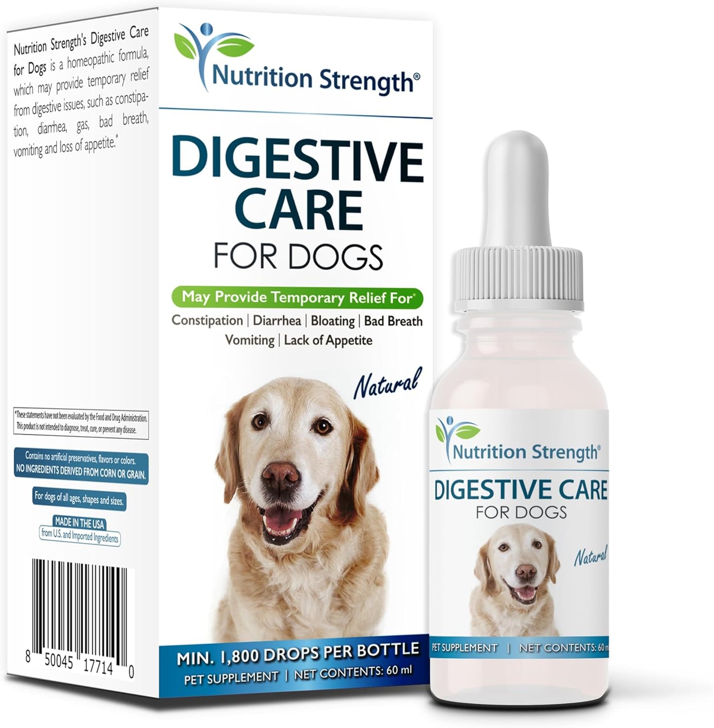 Digestive Care for Dogs - Natural Constipation Relief & More