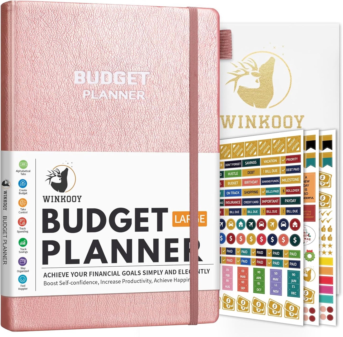 Winkooy Budget Planner 2025 - Take Control of Your Finances!
