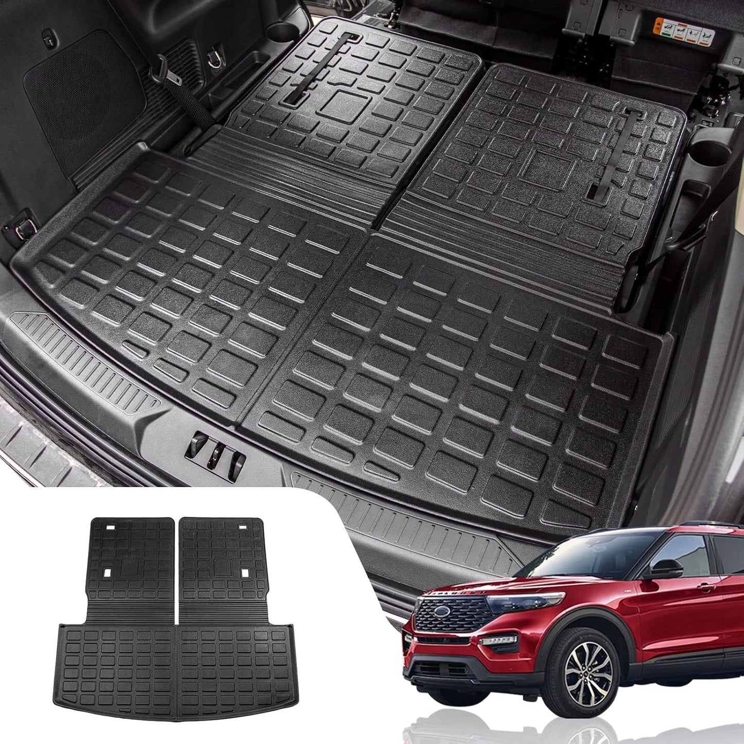 Cargo Mat for 2020-2025 Ford Explorer - All Weather Protection