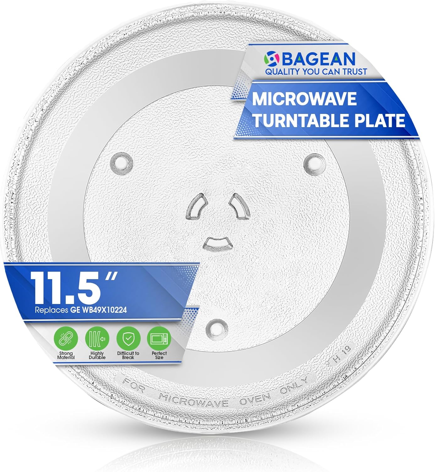 11.5 Rotating Glass Microwave Plate for Better Results