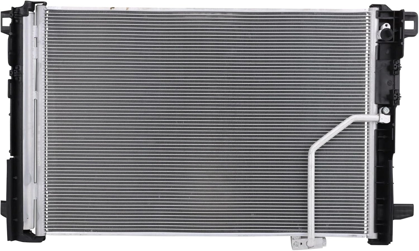TRQ AC Condenser A/C Air Conditioning with Receiver Dryer