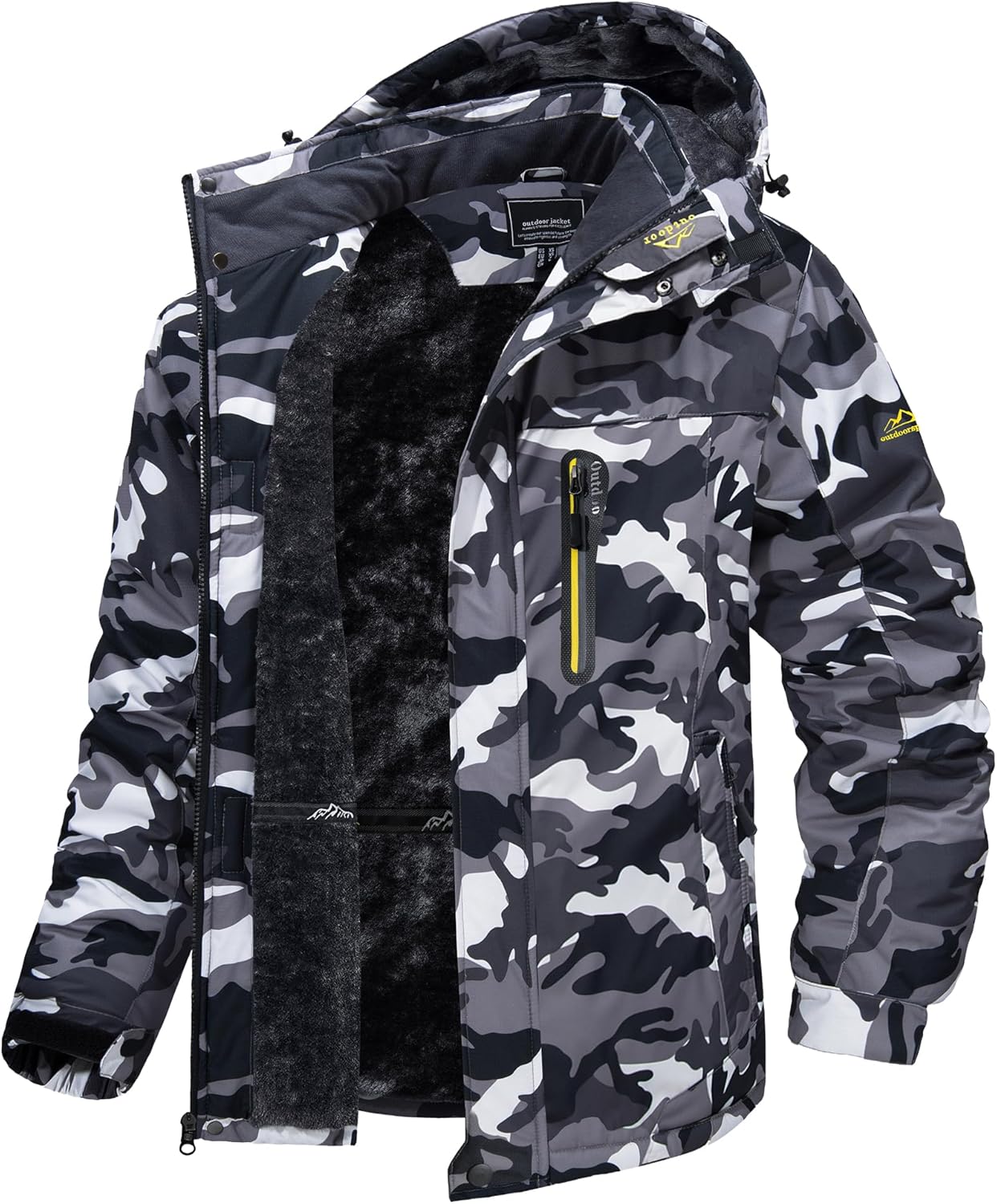 TACVASEN Men's Winter Ski Jacket Waterproof Snow Coats Review