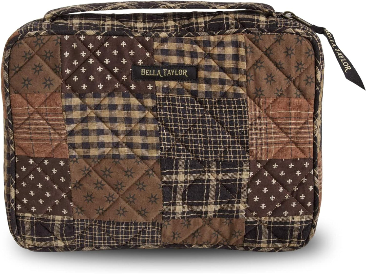 Quilted Bible Cover for Women - Large Study Bible Case