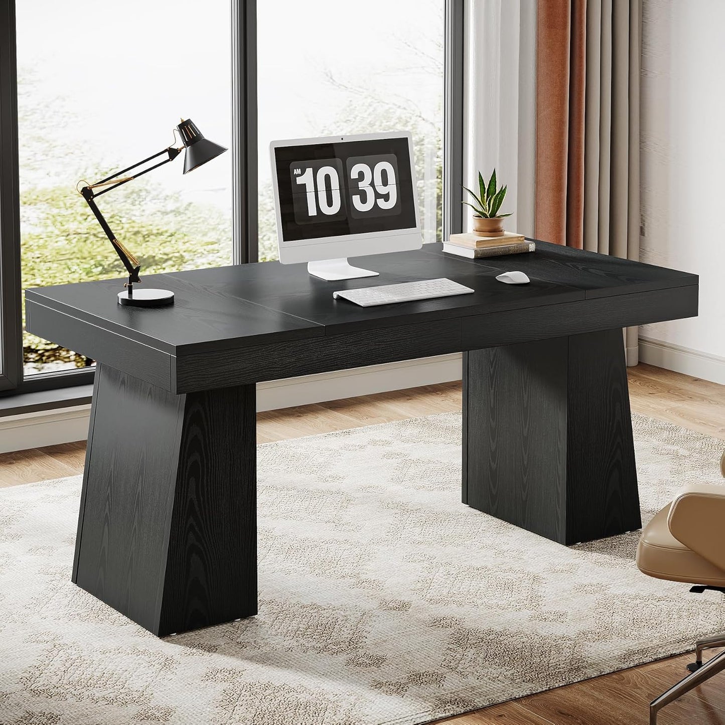 Tribesigns 55 Executive Desk - Modern & Spacious