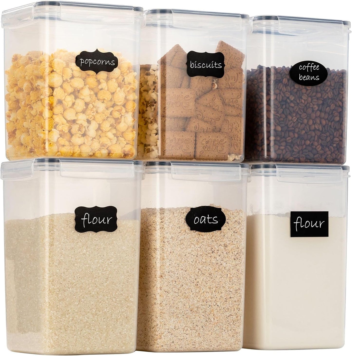 Chef's Path Airtight Food Storage Containers for Pantry Organization
